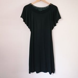 Flutter Sleeve Mini Dress